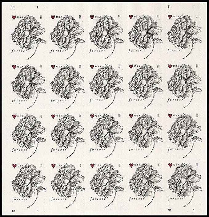 Wedding Vintage Rose Forevre Stamps