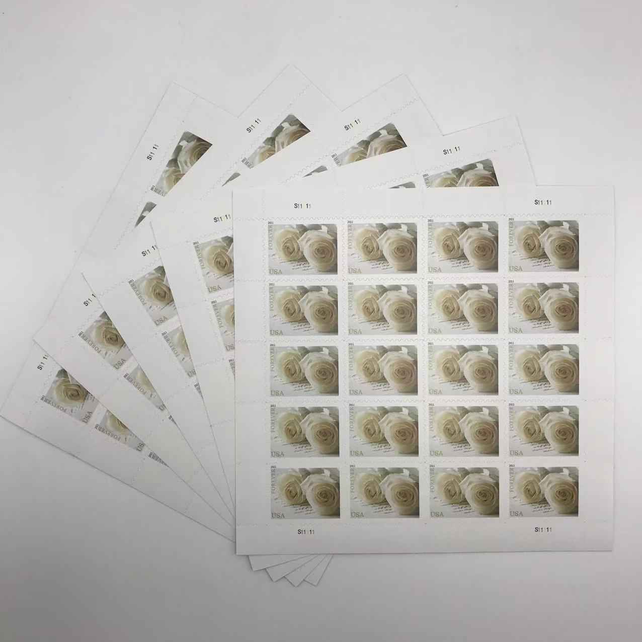 2011 Wedding Roses Forever Stamps 100pcs