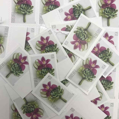 2020 Contemporary Boutonniere Forever Stamps 100pcs
