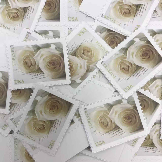 2011 Wedding Roses Forever Stamps 100pcs